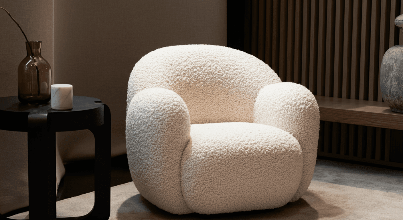 What Is a Bouclé Accent Chair?